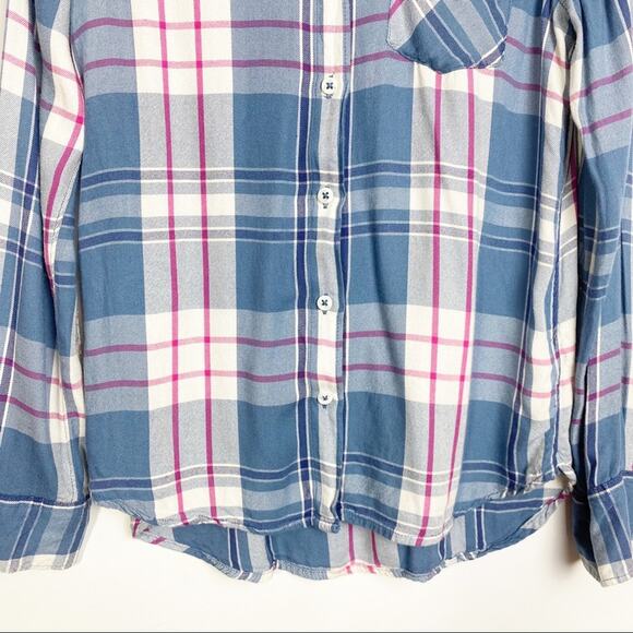 WOOLRICH SOFT BRUSHED COTTON FLANNEL SHIRT SIZE S - Picture 3 of 10